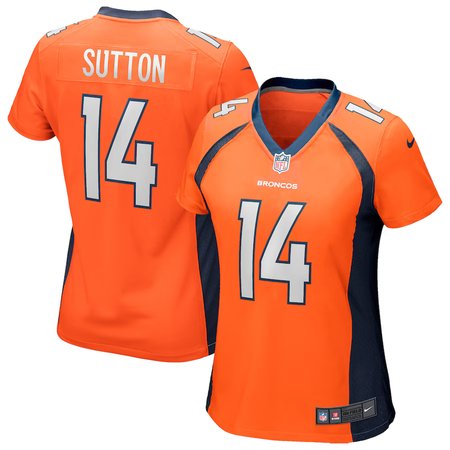 Women's Nike Courtland Sutton Orange Denver Broncos Game Jersey